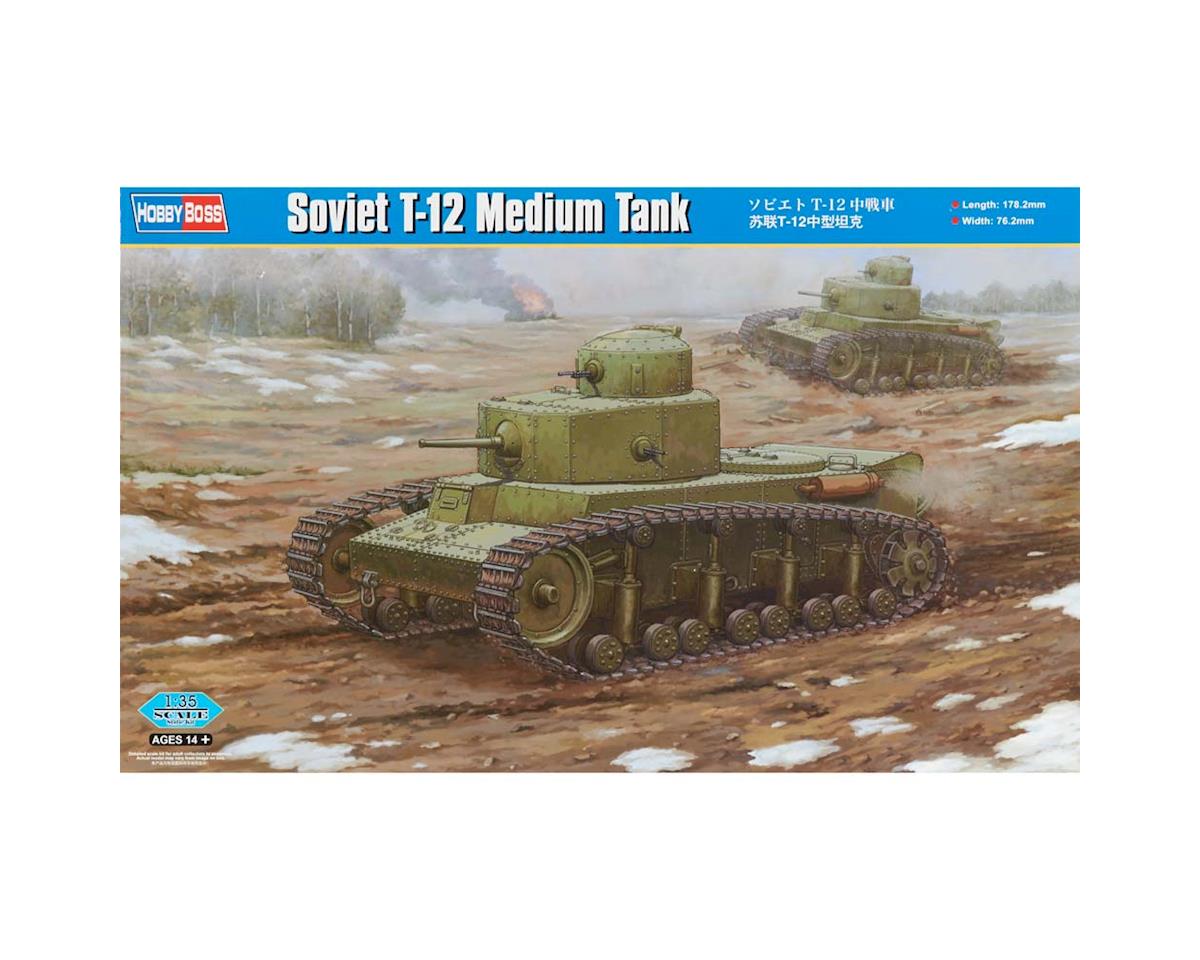 Hobby Boss s 83887 1:35 Soviet T-12 Medium Military Tank Model Kit