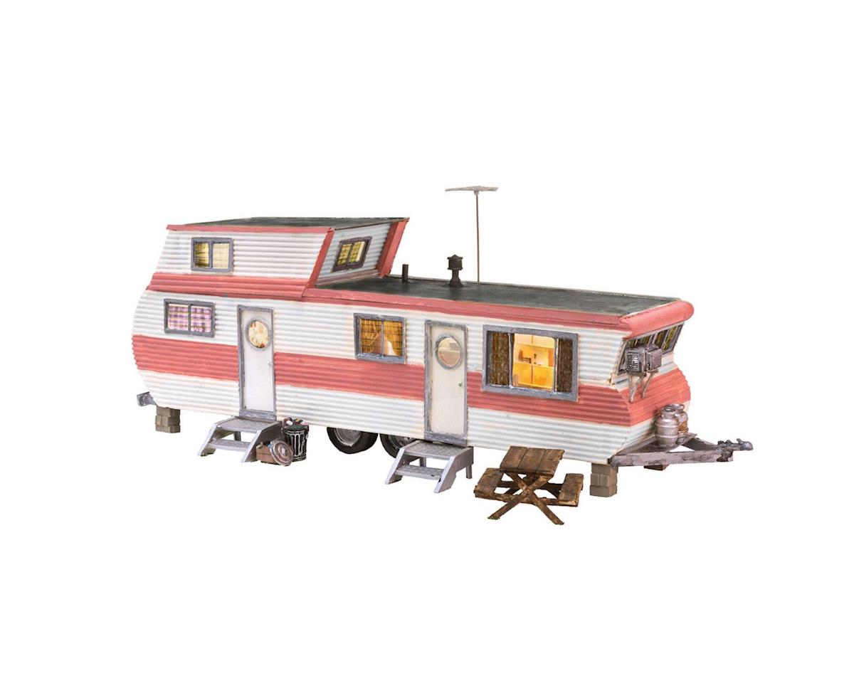 Woodland Scenics BR5862 O Built-&-Ready Double Decker Trailer