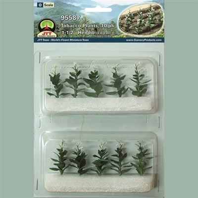 JTT Scenery Products 95587 O Tobacco Plants Pack (10)