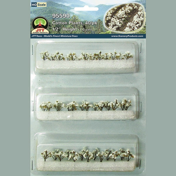 JTT Scenery Products 95590 HO Cotton Plants 1/2