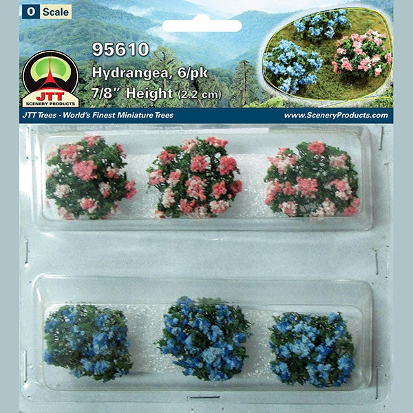 JTT Scenery Products 95610 O Hydrangea (Pack of 6)
