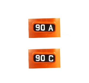 Kato 11-650 N Alternate Number boards for FP7A Milwaukee Road
