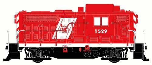 RMT 994541 O Central of New Jersey Beep  Diesel Locomotive Shell #1529