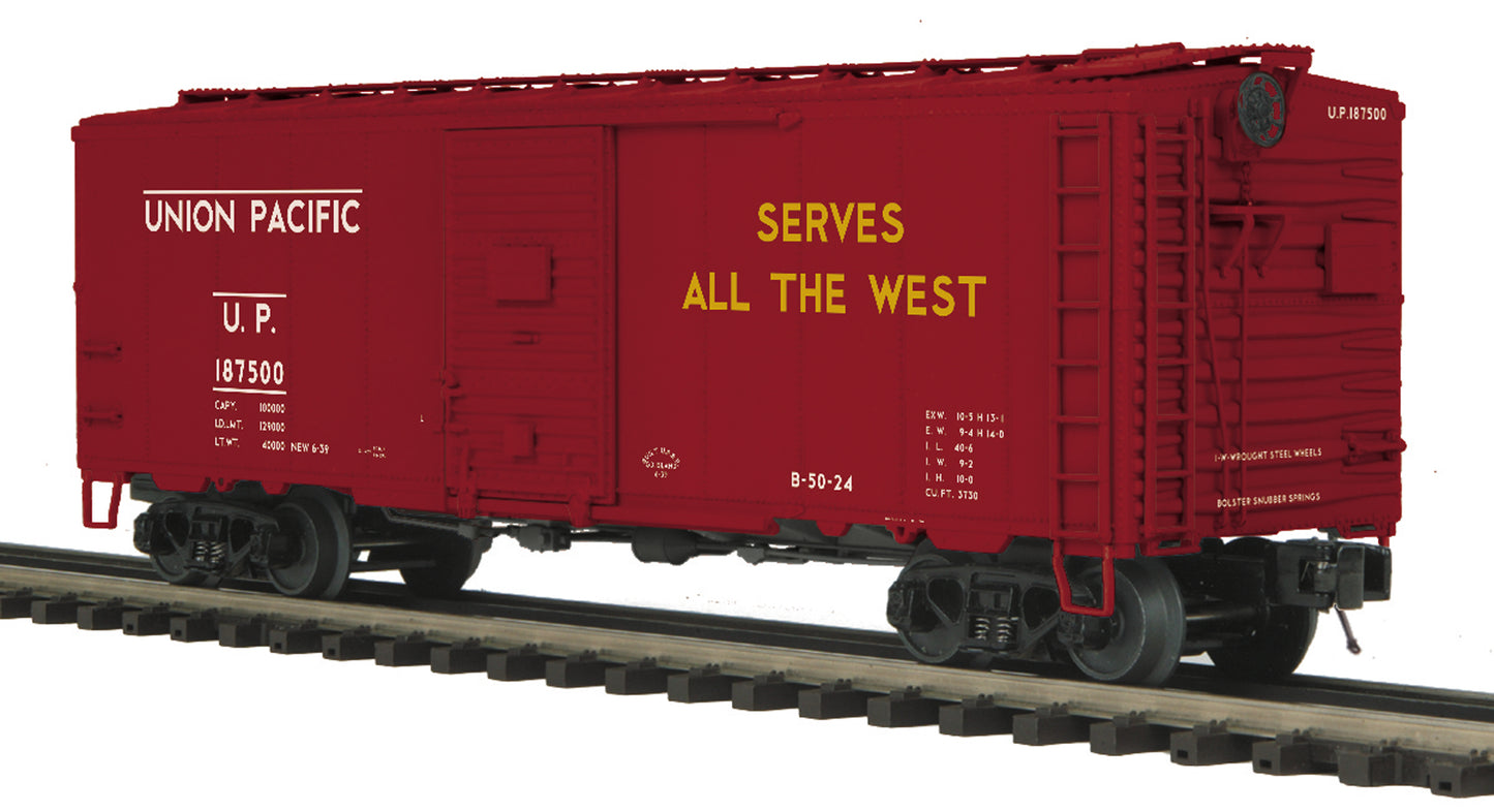 MTH 20-93722 O Union Pacific 40' AAR Boxcar