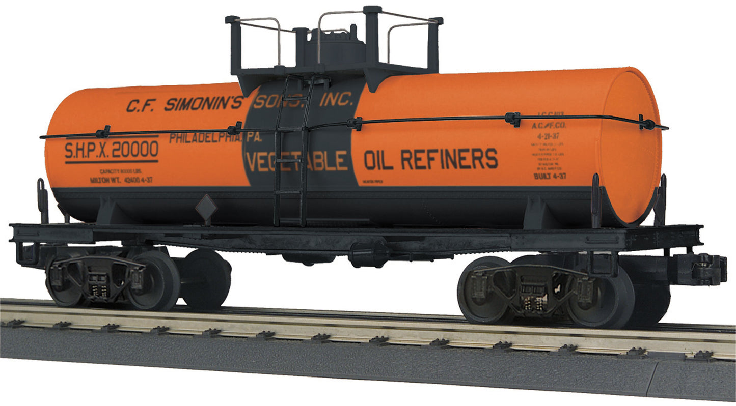 MTH 30-73513 O C.F. Simonin's Sons Inc. Tank Car