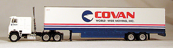 Con-Cor 0004-001076 HO Covan Moving 18 Wheeler