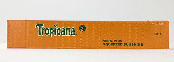 Con-Cor 488167 HO Tropicana 53' Reefer Container #3 (2)