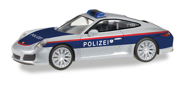 Herpa 093507 1:87 Porsche 911 Carrera "Police Austria" (A)