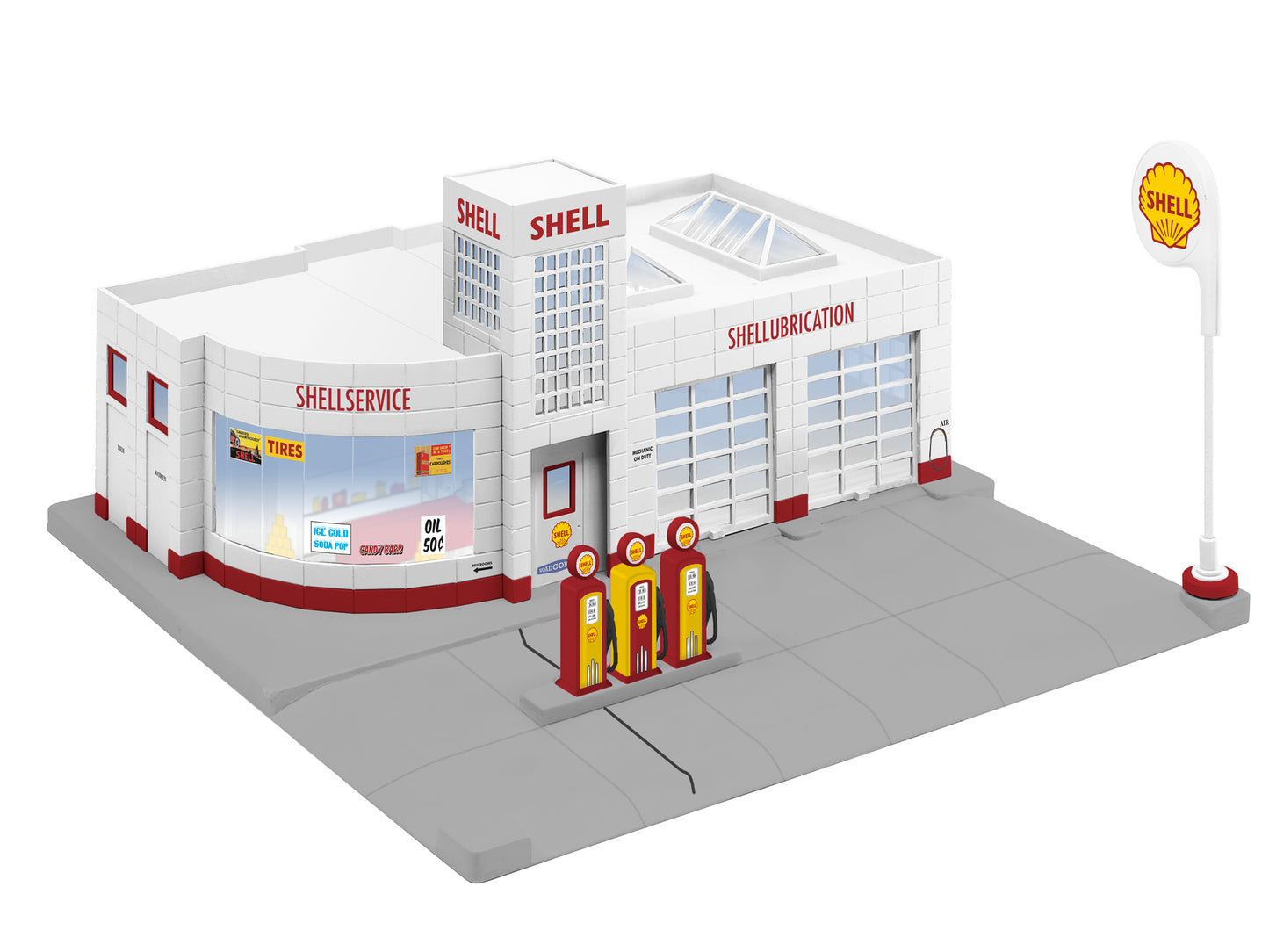 Lionel 6-84496 O Shell Gas Station