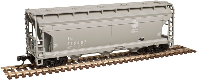 Atlas 50003389 N Illinois Central Trainman® ACF® 3560 Covered Hopper #776422