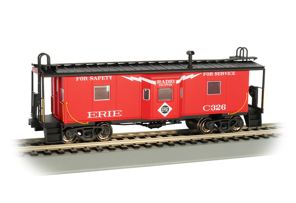 Bachmann 73203 HO Erie Bay Window with Roof Walk Caboose