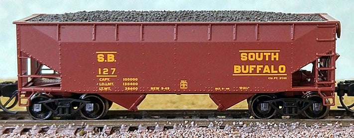 Bluford Shops 66101 N South Buffalo 2-Bay Offset-Side Hopper with Load