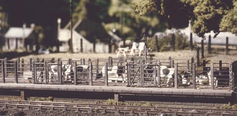 Ratio 502 HO Cattle Dock Building Kit