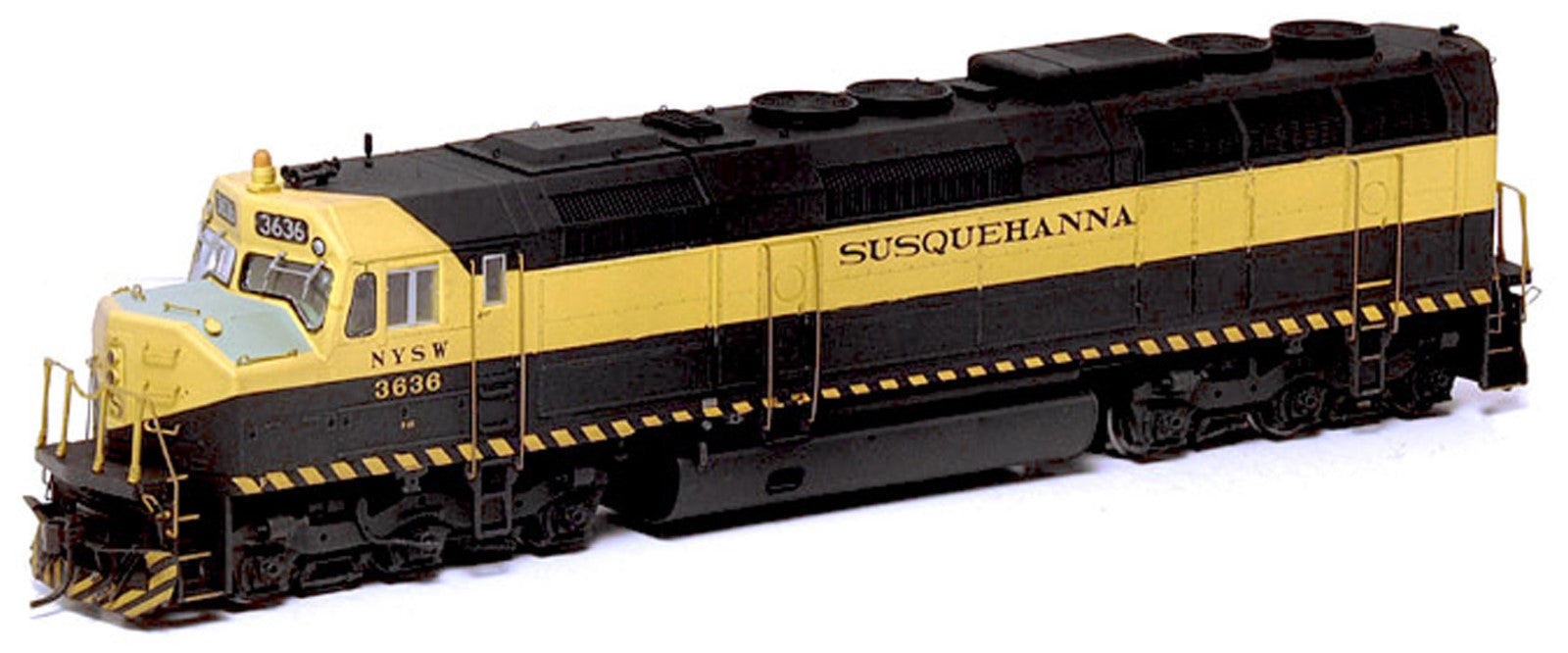 Athearn G25265 HO New York Susquehanna & Western F45 Diesel Locomotive #3638