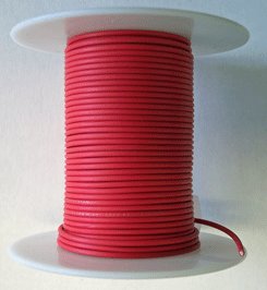 Gargraves 1CW16-1RED Single Conductor, Stranded 16 Gauge Wire, Red