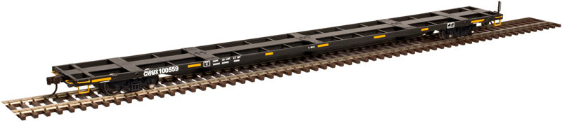 Atlas 20004495 HO CWMX Trainman® 85' Trash Flat Car #100561
