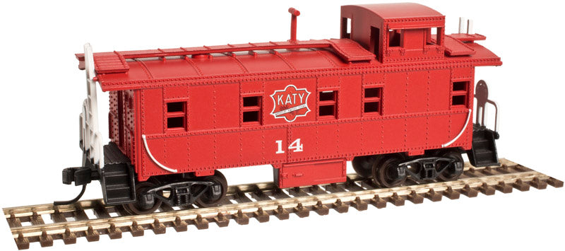 Atlas 50003471 N MKT Trainman® Cupola Caboose (Red/White) #14