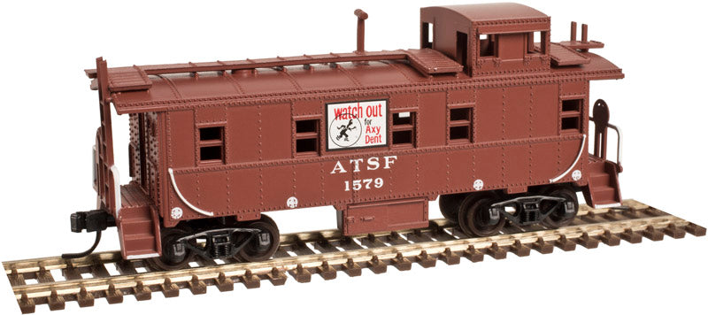 Atlas 50003475 N Santa Fe Trainman® Cupola Caboose "Axy-Dent" #1579