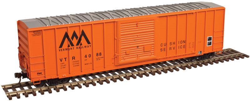 Atlas 50003443 N Vermont Railway FMC 5077 Single Door Box Car (Orange) #4088