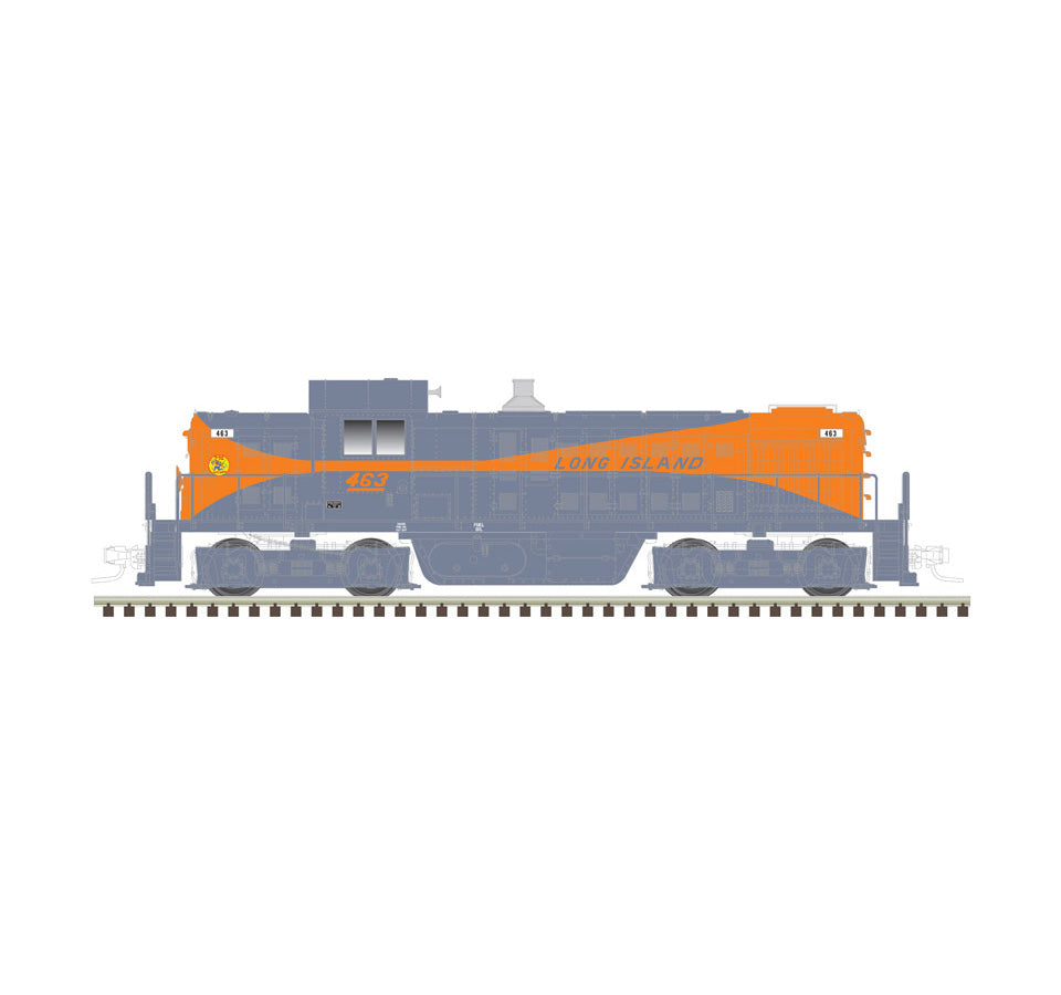 Atlas 40003083 N Long Island RS-1 Locomotive (Grey/Orange) #469