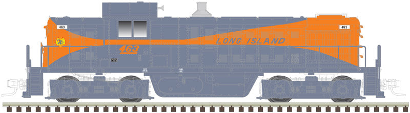 Atlas 40003082 N Long Island RS-1 Locomotive (Grey/Orange) #463