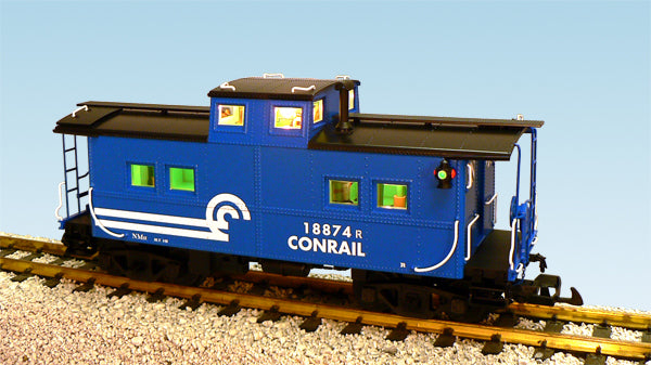 USA Trains R12159 G Conrail Center Cupola Caboose (Blue)