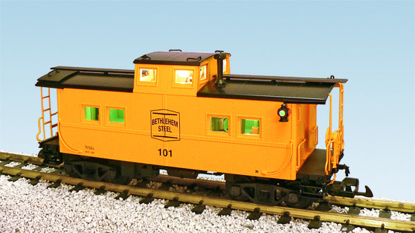 USA Trains R12176 G Bethlehem Steel Center Cupola Caboose (Yellow)