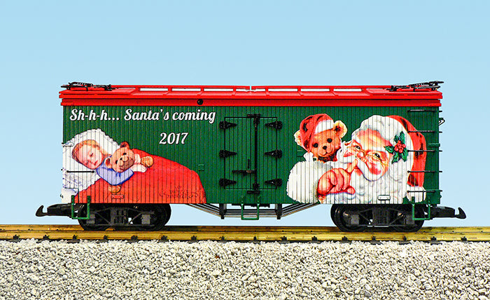 USA Trains R13035A G Autographed 2017 Christmas Refrigerator Car