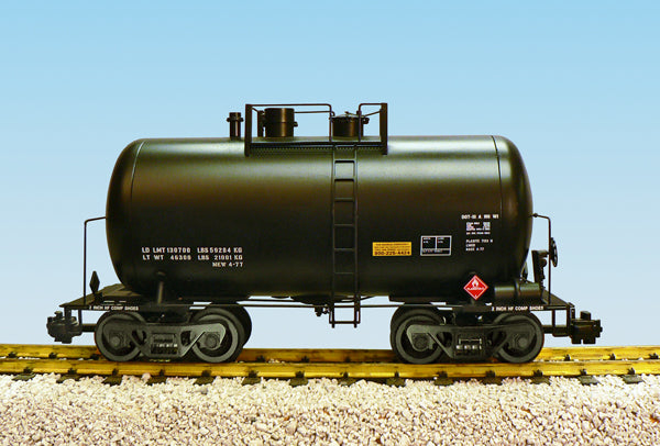 USA Trains R15200 G Undecorated Beer Can Tank Car (Black)