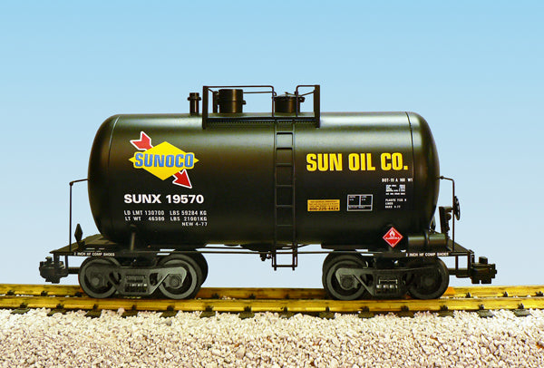 USA Trains R15207 G Black Sunoco Beer Can Tank Car