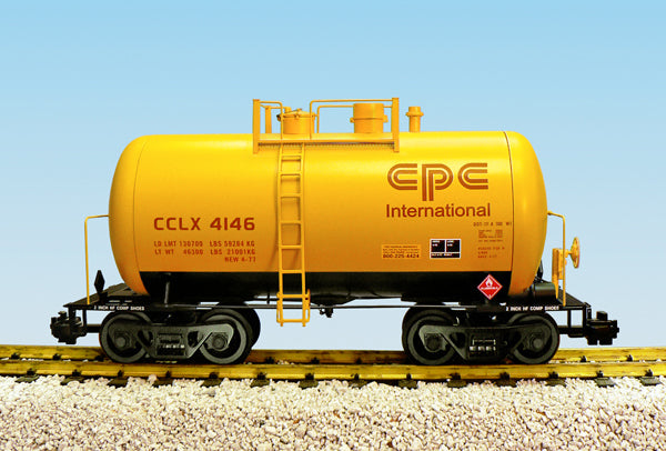 USA Trains R15213 G CPC International Chemicals Beer Can Tank Car (Yellow)