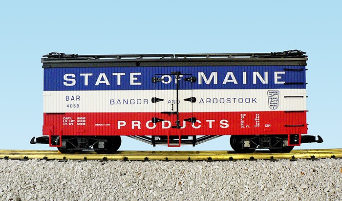 USA Trains R16006C G State Of Maine U.S. Refrigerator Cars #4058
