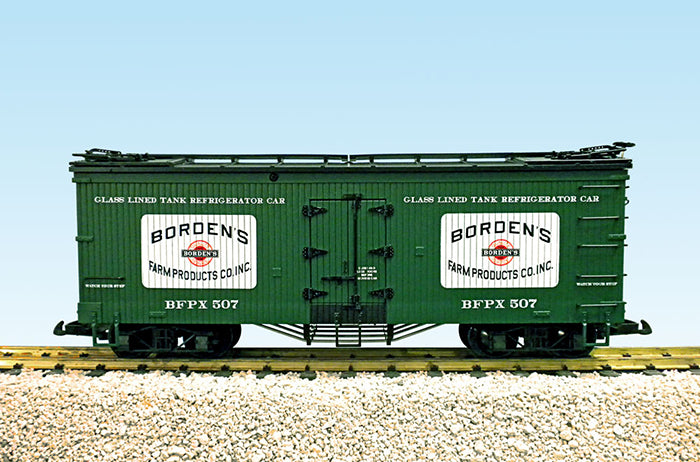 USA Trains R16020B G Borden’s Milk U.S. Refrigerator Cars #505