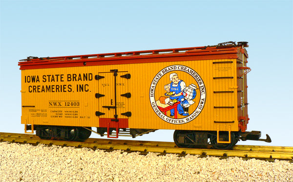 USA Trains R16380 G Iowa State Creameries U.S. Refrigerator Cars