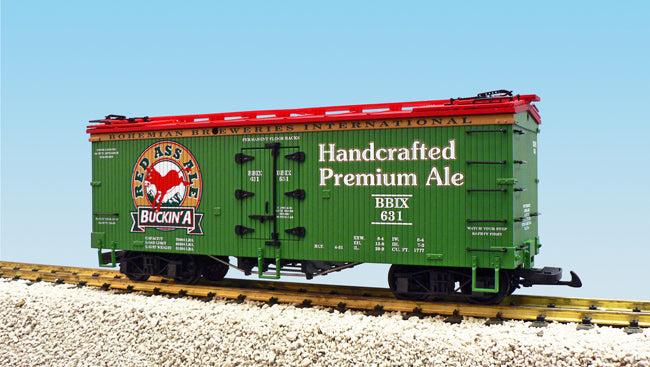 USA Trains R16438 G Red Ass Ale U.S. Refrigerator Cars #631
