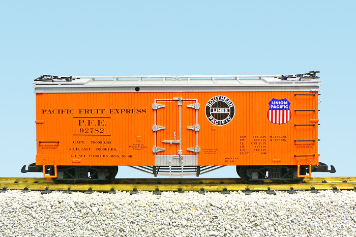 USA Trains R16483A G Pacific Fruit Express SP/UP U.S. Refrigerator Cars #92779