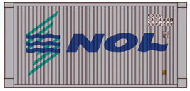 USA Trains R1711K G NOL 20 Foot Multi Length Containers