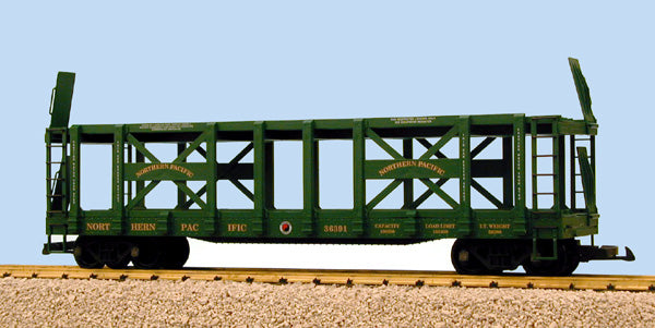 USA Trains R17231 G Northern Pacific Two-Tier Auto Carrier Flat Cars