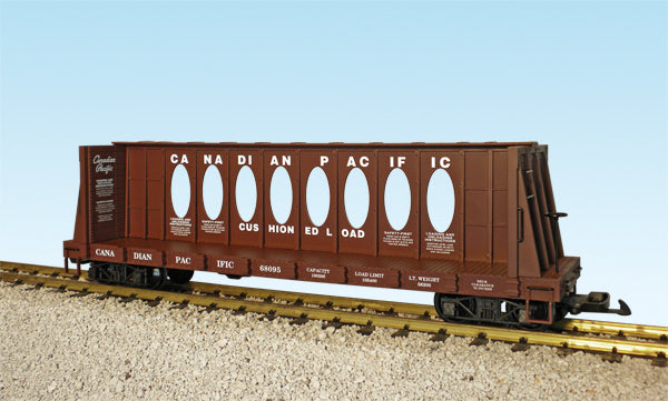 USA Trains R17416B G Canadian Pacific Center Beam Flat Car #68096