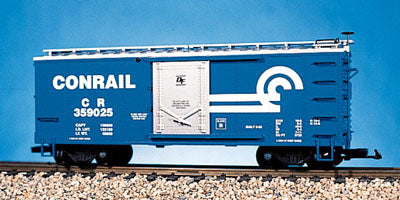 USA Trains R19047B G Conrail Simulated Steel Box Car (Blue/Silver) #349026