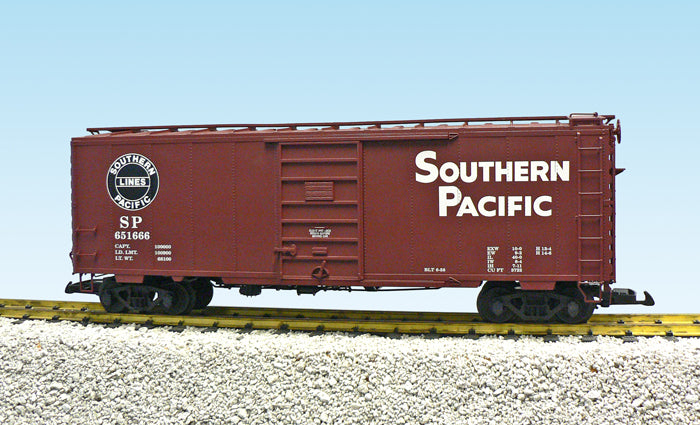USA Trains R19202A G Southern Pacific 40 Ft. PS-1 Simulated Steel Box Car