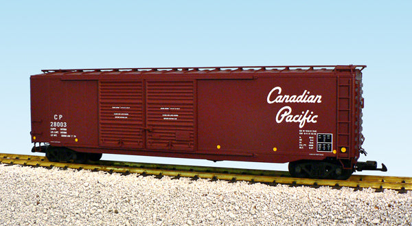 USA Trains R19327B G Canadian Pacific Rail 50 Ft. Box Car with AAR Double Door