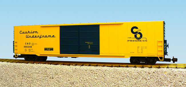 USA Trains R19405B G Chesapeake & Ohio Double Door 60 Ft. Box Car