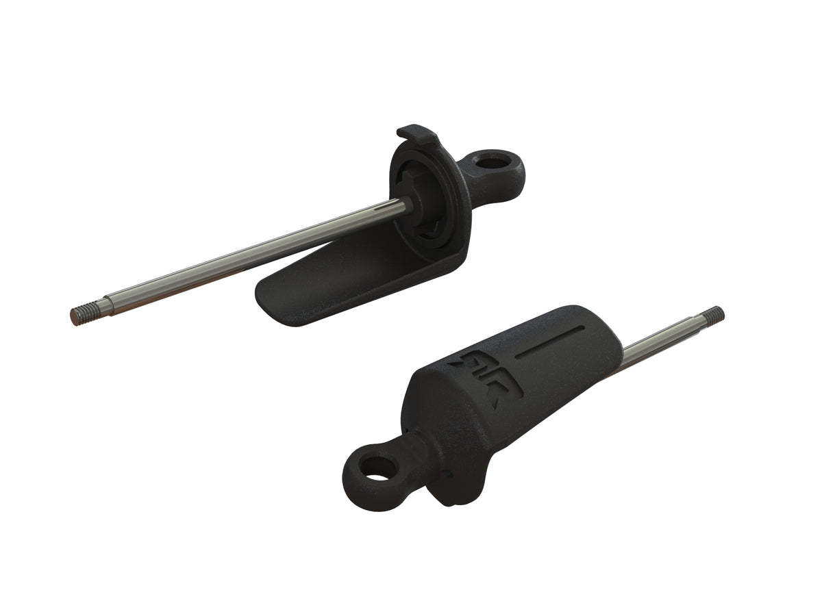 ARRMA AR330447 Shock Shaft, Eyelet and Spring Perch Set (1 Front, 1 Rear)