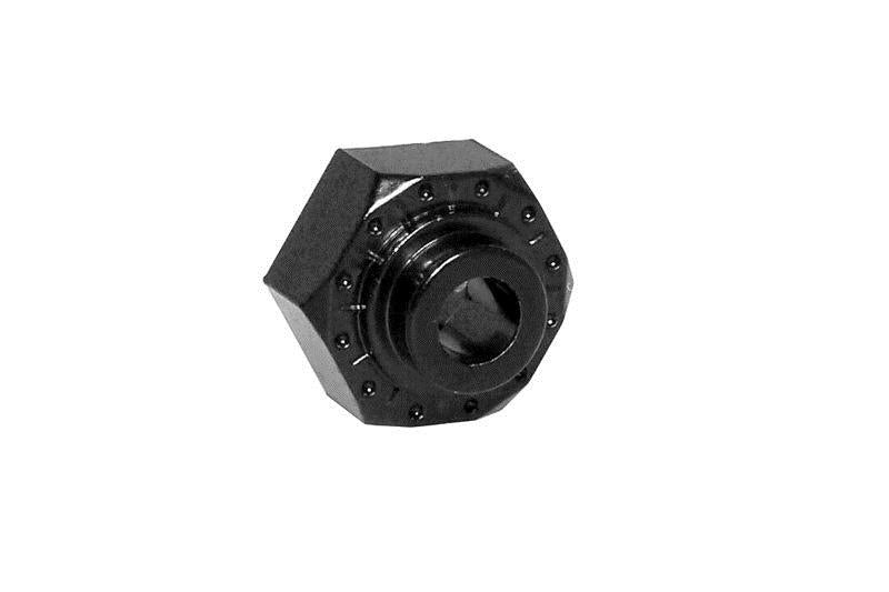 Axial AX30429 12mm Black Aluminum Hub (Pack of 4)