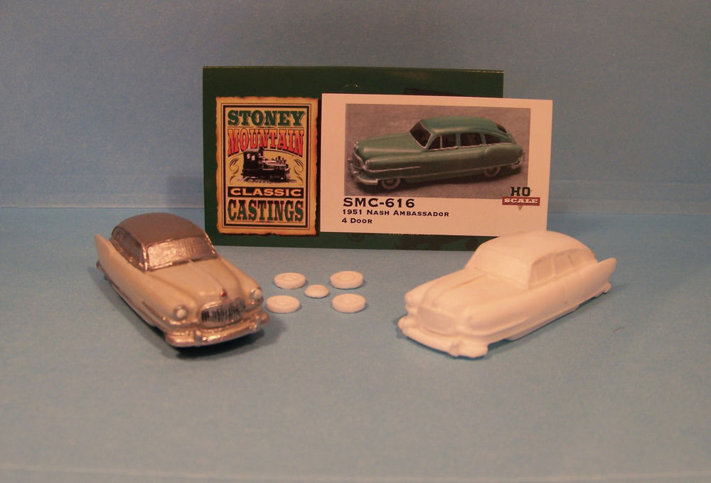 Stoney Mountain SMC-616 HO Nash Ambassador 4 Door 1951 Resin Kit
