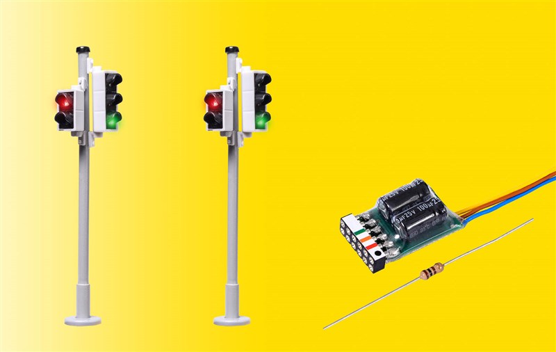 Viessmann Modellspielwaren 5095 HO Traffic Light with Pedestrian Signal