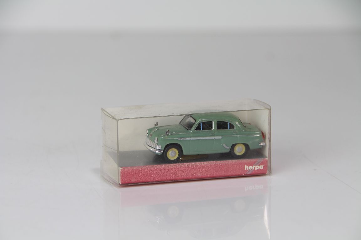 Herpa 023672 1:87 Blue Moskwitsch