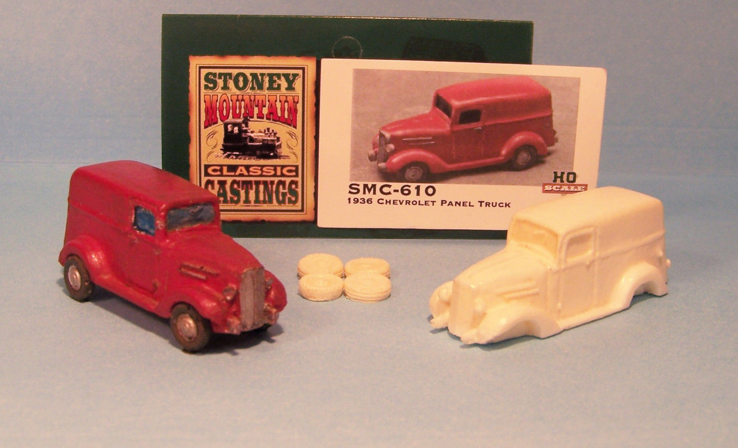 Stoney Mountain SMC-610 1:87 HO Chevrolet Panel Truck 1936 Resin Kit