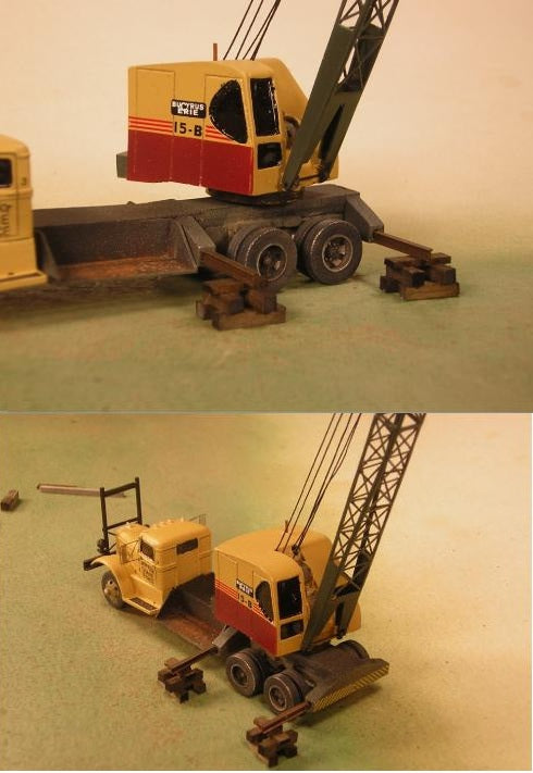 Sheepscot Scale Products 95021 HO 15 Ton Truck Crane Kit